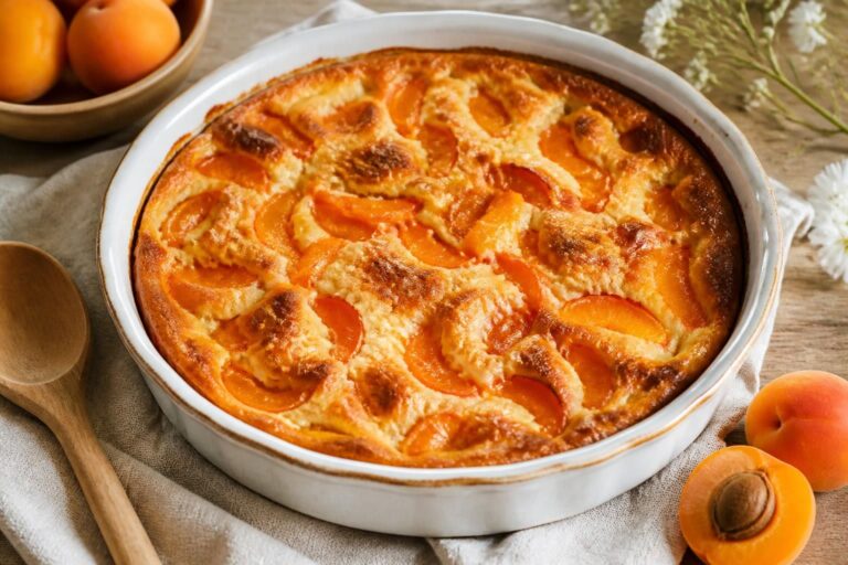 Clafoutis aux abricots : la recette simple et rapide pour un dessert gourmand