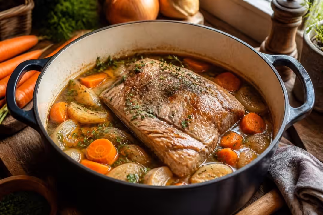 découvrez notre recette mijotée de tendron de veau aux carottes, un plat savoureux et tendre qui réchauffera vos repas en toute simplicité.