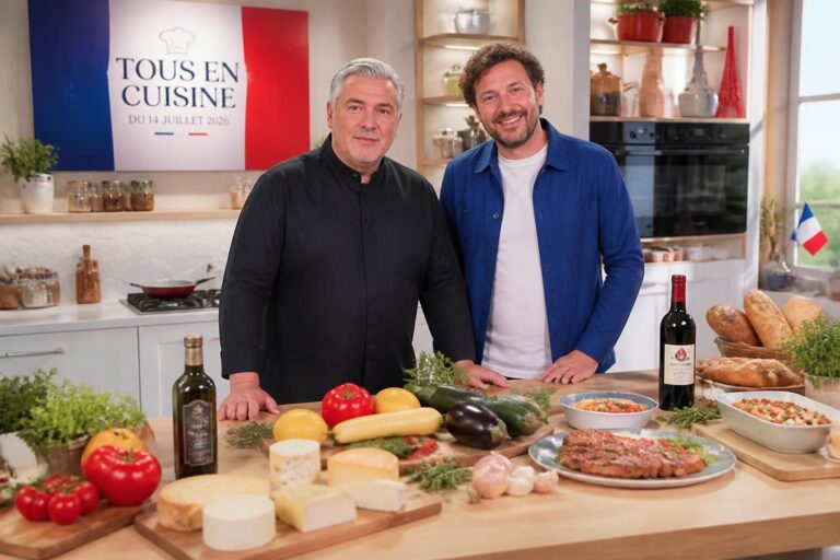 Tous en cuisine du 14 juillet 2026 : Ingrédients détaillés des recettes du soir et l&rsquo;invité spécial