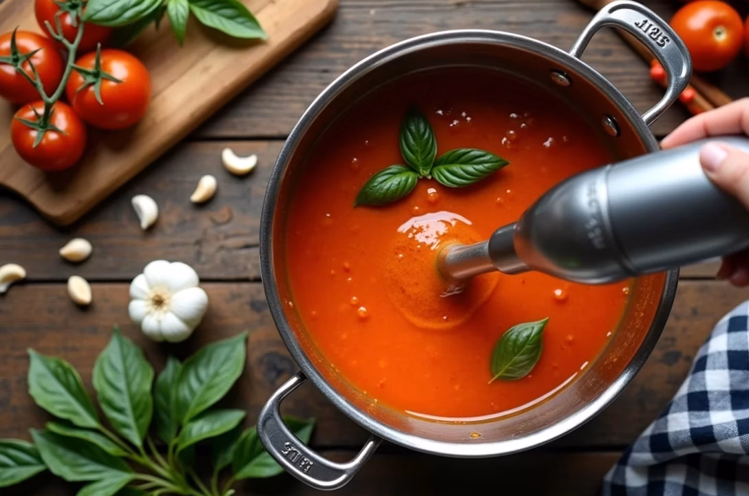 Image : Conserver, réchauffer et servir : conseils pratiques pour la soupe de tomate