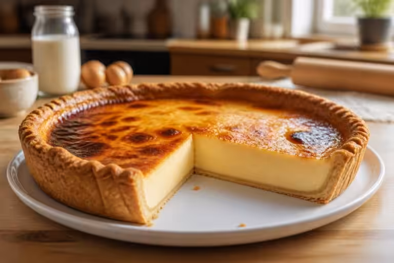 Tarte au flan : la recette du flan pâtissier maison