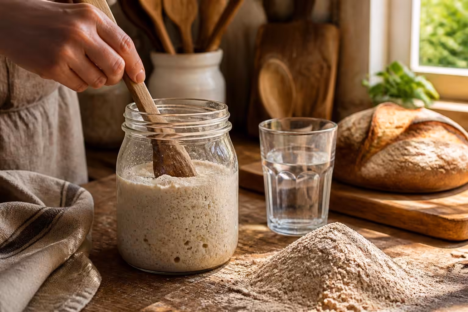 découvrez comment fabriquer et entretenir votre levain naturel pour réussir des pains savoureux et authentiques chez vous.